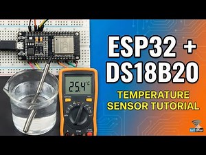 How to Interface DS18B20 Sensor with ESP32 | Step-by-Step (Bangla)