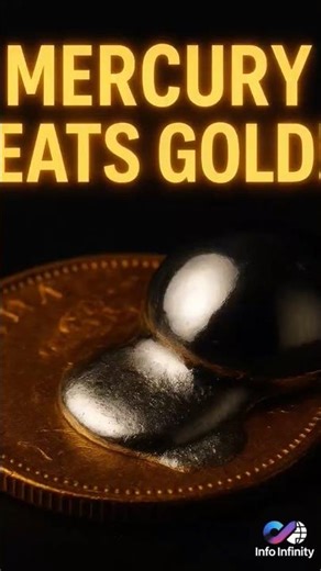 Gold Disappears in Mercury! | Shocking Science Experiment”