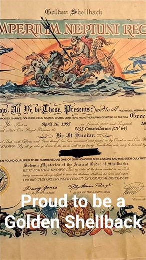 Golden Shellback #shorts #usnavy