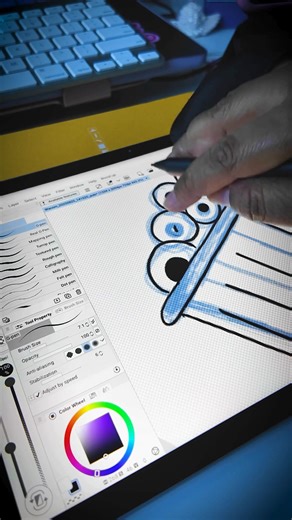 Watch artist Claudia Ramos transform her beloved Mija character into a spooky zombie using the Wacom MovinkPad 11. Discover how effortlessly you can sketch, color, and create with Wacom’s new MovinkPad 11 — perfect for artists on the go! 🛒 Available now on Amazon. | Wacom