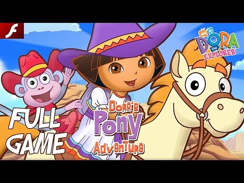 Dora the Explorer™: Dora's Pony Adventure (Flash) - Full Game HD Walkthrough - No Commentary