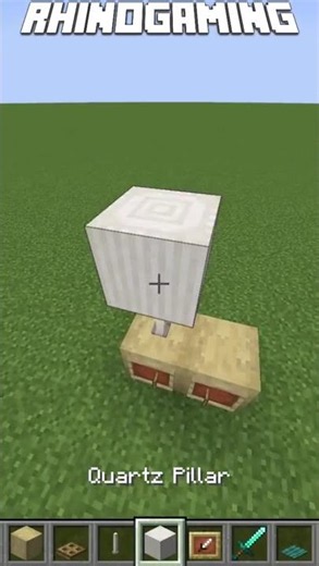 How To Build A Bedside Table In Minecraft! #shorts