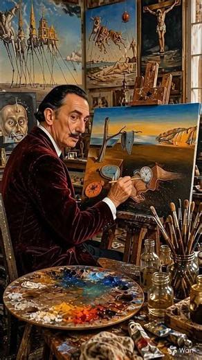 La persistencia de la memoria 1931 #Salvador Dalí#SusurrosDelArte #Dali #HistoriaDelArte #Arte