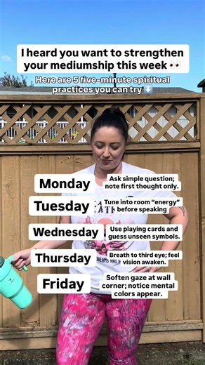 5 Mediumship Development Tips To Try This Week