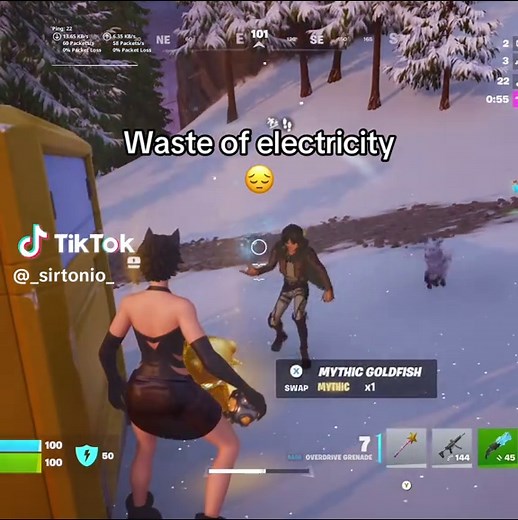 Fortnite reload fail — Waste of electricity moments