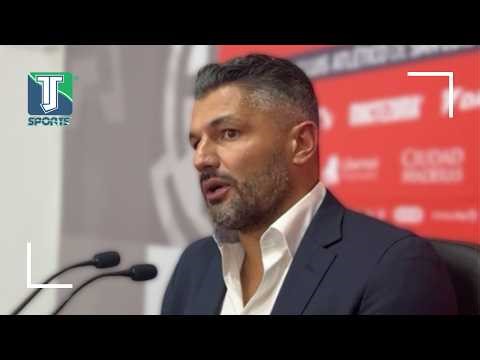 Javier Gandolfi, after his winning debut as León's manager: "I found a group that was struggling."