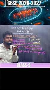 Class - 9th Science /Updated syllabus /chapter -2 Cell :The Building Block of Life #viral #cbse