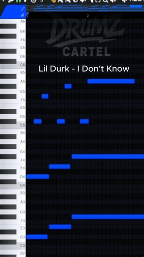 Famous Melodies Part: 68 #lildurk #idontknow #idk #durkio #producertok #drumzcartel #viral #shorts