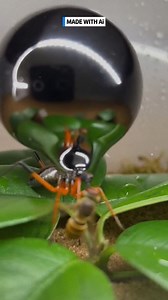 The Assassin Bug processes the Hoverfly, initiating a phase transition for extreme velocity. #AssassinBug #Hoverfly #PhaseShift #ExtremeVelocity ⚙️ AI-generated dramatization — No real insects or creatures are involved in these visuals. | Wooflyn