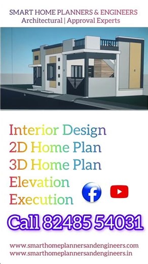Interior Design 2D 3D Call us 82485 54031 All in one roof... #buildingplan #gccnews #civilservices