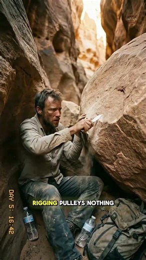 Aron Ralston: Trapped 5 Days, Cut Off Own Arm to Survive 😱 #shorts