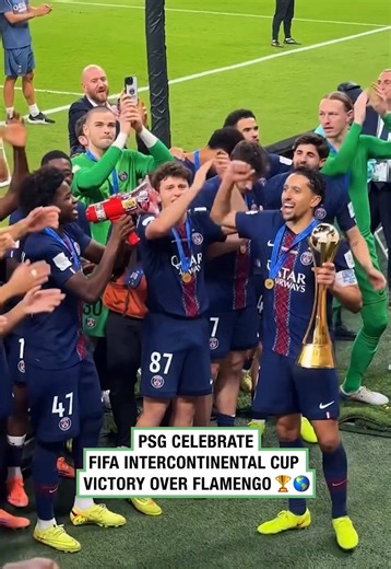 What a year it’s been for PSG 🏆❎6️⃣ @ThamiKh #psg #paris #flamengo #footballtiktok #sportbible