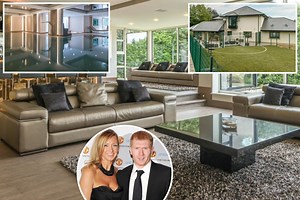 Inside Scholes' £3.9m luxury mansion including football pitch after wife split