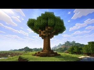 How to build a giant tree in Minecraft