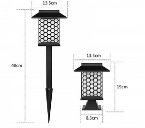 [Hot Item] Outdoor High Lumen Waterproof Solar Post Cap Lights