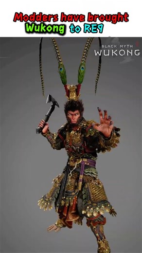 Modders added Wukong to RE9