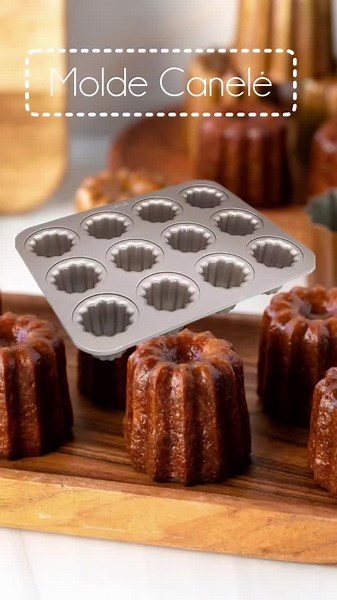 Moldes para Canelés: Crea Delicias Francesas en Casa