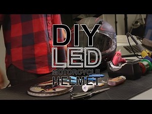 DIY LED Motorcycle Helmet