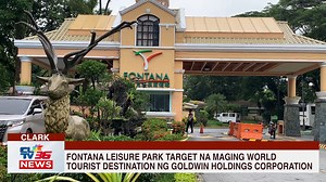1.6K views · 23 reactions | CLARK | Fontana Leisure Park target na maging world tourist destination ng Goldwin Holdings Corporation #CLTV36News | CLTV36 News | Facebook