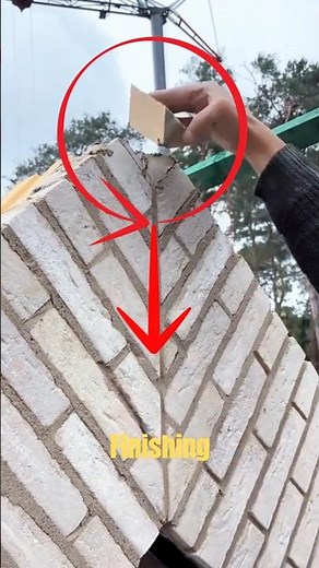 Perfect Bricklaying Corner Tool | Genius Brick Finishing Technique You Must See!