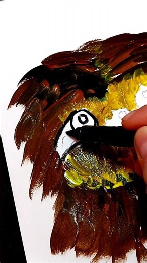 Fast Acrylic Painting of a Sloth Speed Painting #art #drawing