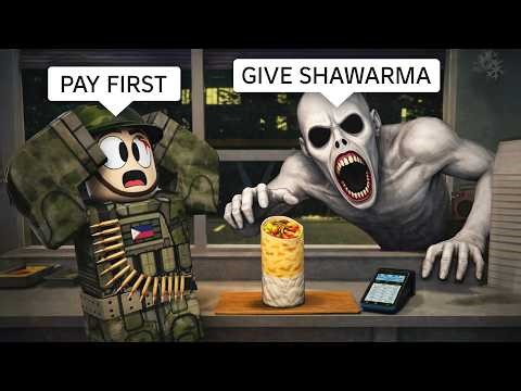 Roblox Scary Shawarma Kiosk VR Funny Moments