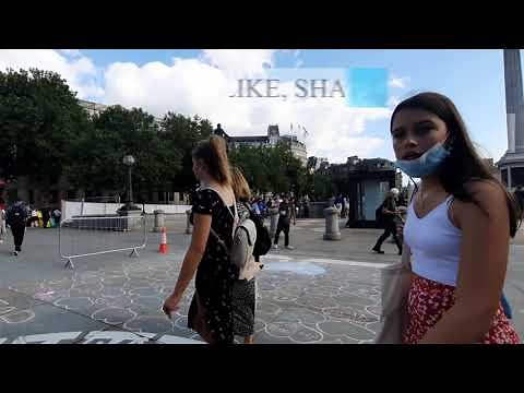 Incredible Busker Singing Streets of London | Best Street Performer at Trafalgar Square 2022