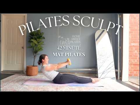 42 MIN SCULPT CLASS | Mat Pilates