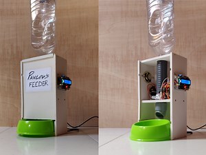 Pavlov's Feeder. Un dispensador automático de comida para mascotas con Arduino - Proyectos con Arduino.