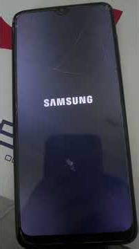 Samsung galaxy a12 startup has battery empty