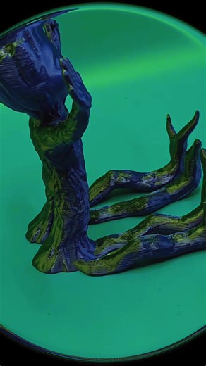 Unique Metallic Baby Groot Phone Holders Available