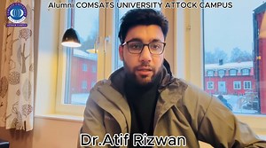 From Attock City to South Korea to Sweden 🌍 Dr. Atif Rizwan alumni Department of Computer Science shares how CUI Attock shaped his journey. Your future can start here too. 🎓 Ready to step into the world of technology? Begin your journey in Department of Computer Science at CUI Attock ranked among the top universities nationally and globally. Apply Now! admissions.comsats.edu.pk For Queries: 0579049158 WhatsApp: 03155504184 #CUIAlumni #CUIAttock #JoinCOMSATS | Comsats University Islamabad, Atto