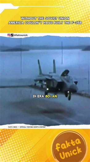 Without the Soviet Union! America Might Not Have Been Able to Build the F-35B
