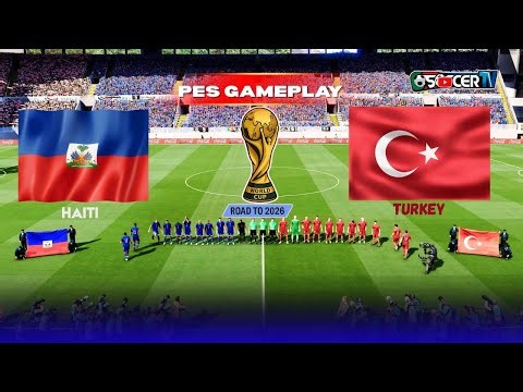 Haiti vs Turkey – FIFA World Cup 2026 | Full Match Simulation | PES 2021 (PC) Gameplay