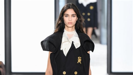 Sacai Gets All Ruffled for Spring 2025