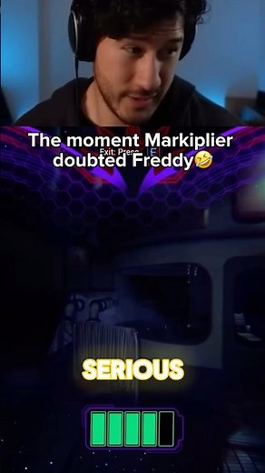 The moment Markiplier doubted Freddy🤣