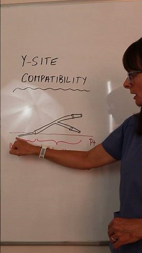 Y-Site Compatibility #nursingskills #nursingschool #nursing