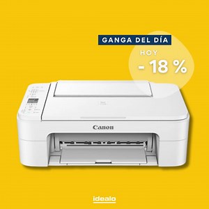  QUE NO SE TE ESCAPE ESTA GANGAZA   Canon PIXMA TS3351 white  Hoy la pillas por 27,69 €  https://bit.ly/3Z3DSIg | idealo | Facebook