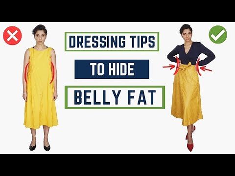 Dressing Tips to HIDE BELLY FAT and make your WAIST LOOK SMALLER and Feel Confident About Yourself