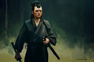 Samurai daily paint - Gumroad tutorial