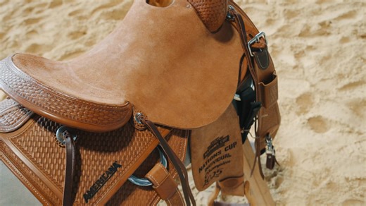 9.8K views · 89 reactions | Nations Cup Individual Champion Antoine Cloux (SUI) and his beautiful Trophy Saddle powered by Sattlerei Deuber & Partner #nationscup #americana2025 #deuberundpartner | AMERICANA | Facebook