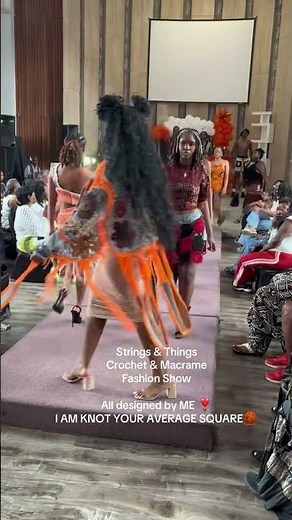 I had a Birthday Runway Celebration June 2026. My first Crochet Fashion Show!