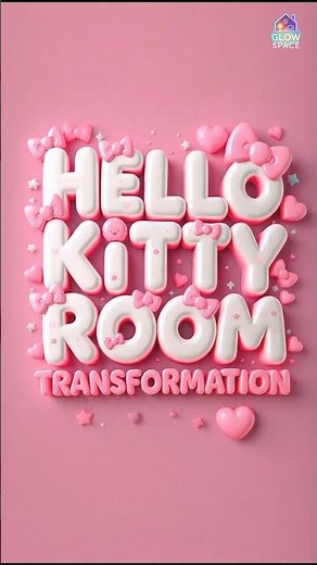 Hello Kitty Room Transformation 💗 Cute Pink Makeover!