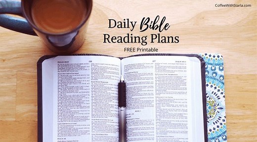 Huge List of Bible Reading Plans (Free Printable)