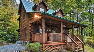 Charming 2 Bedroom Rental Cabin In Bryson City, North Carolina | Log Homes