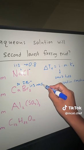 Understanding Colligative Properties and Freezing Points