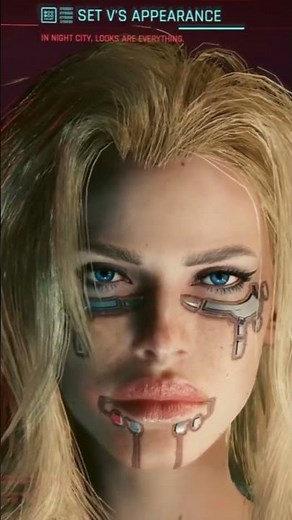 Cyberpunk 2077 Female Nomad Character #cyberpunk2077 #gamingshorts