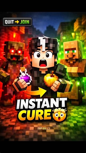 how to cure ZOMBIE VILLAGER fast 🤔