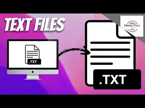 How to Make txt files on Mac | Create Text Files on Mac