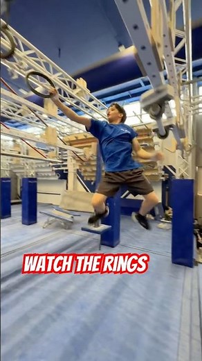 Real life lord of the rings 💍🎯 #ninjawarrior #reallifespiderman #shortsvideo